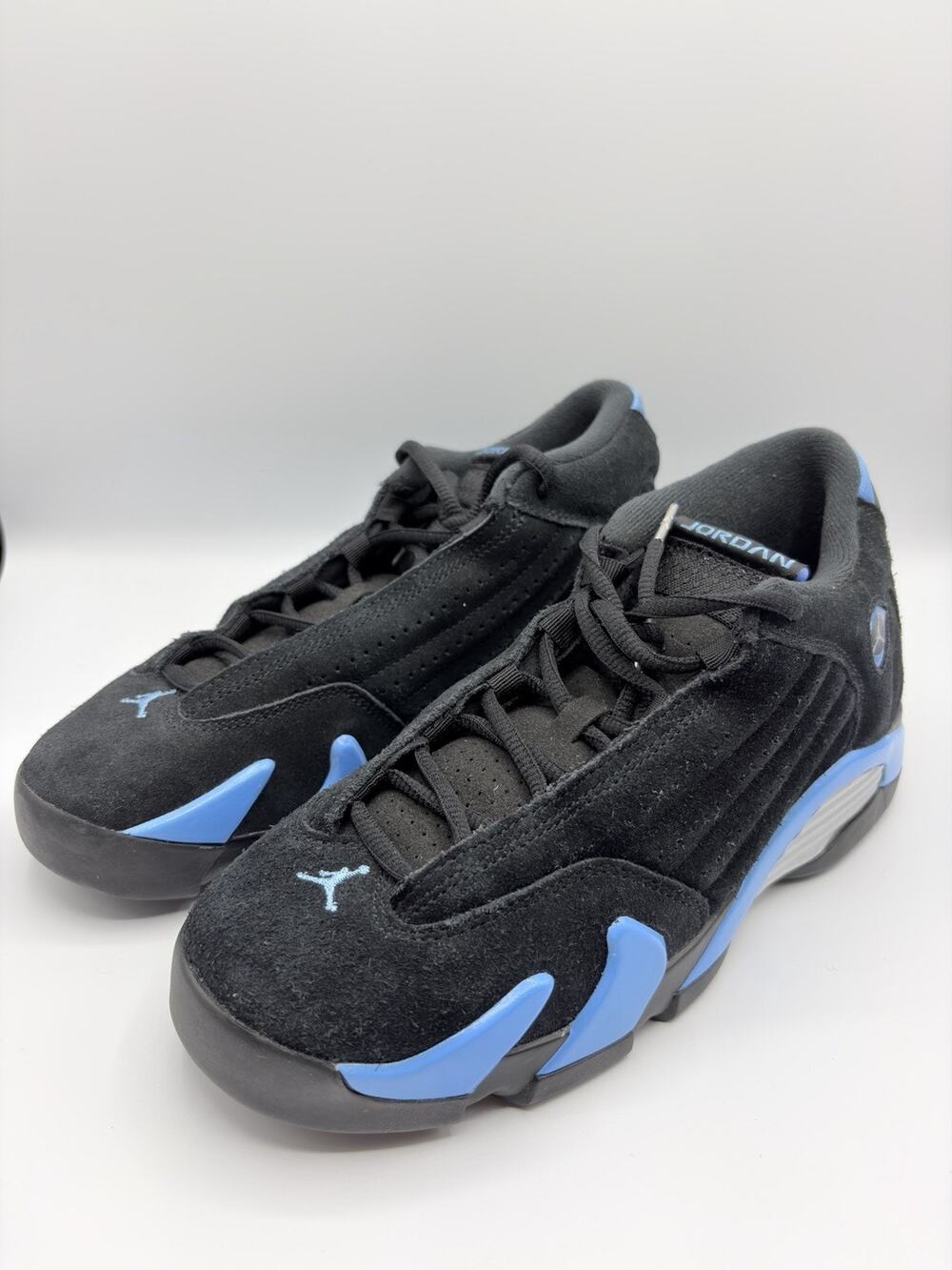 Air Jordan 14 Retro Black University Blue 2026 487524-007 GS Size 7Y YOUTH NWOB